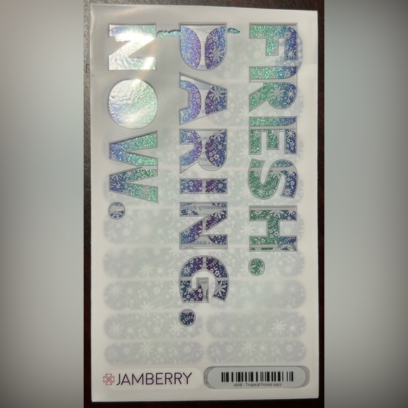 Jamberry Nail Wraps - Tropical Forest - Picture 1 of 4
